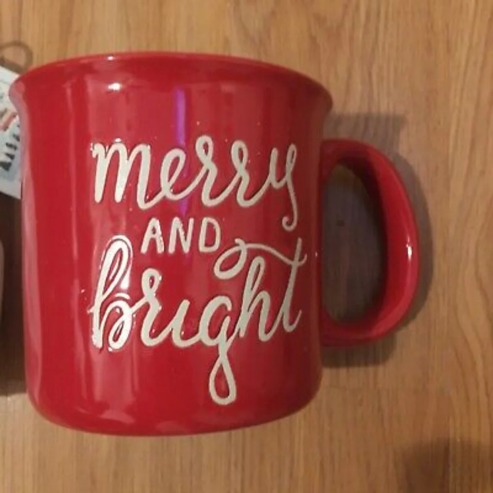 New! Eccolo merry and bright puzzle  and mug  gift set